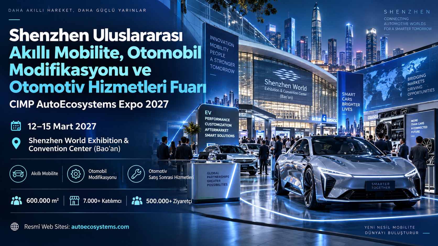 Shenzhen Uluslararası Akıllı Mobilite, Otomobil Fuarı