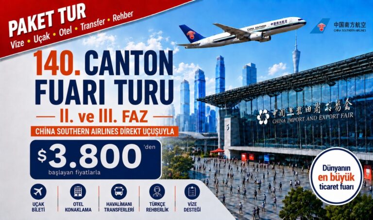 Çin İthalat ve İhracat Fuarı (Canton Fuarı) 2. ve 3. Faz