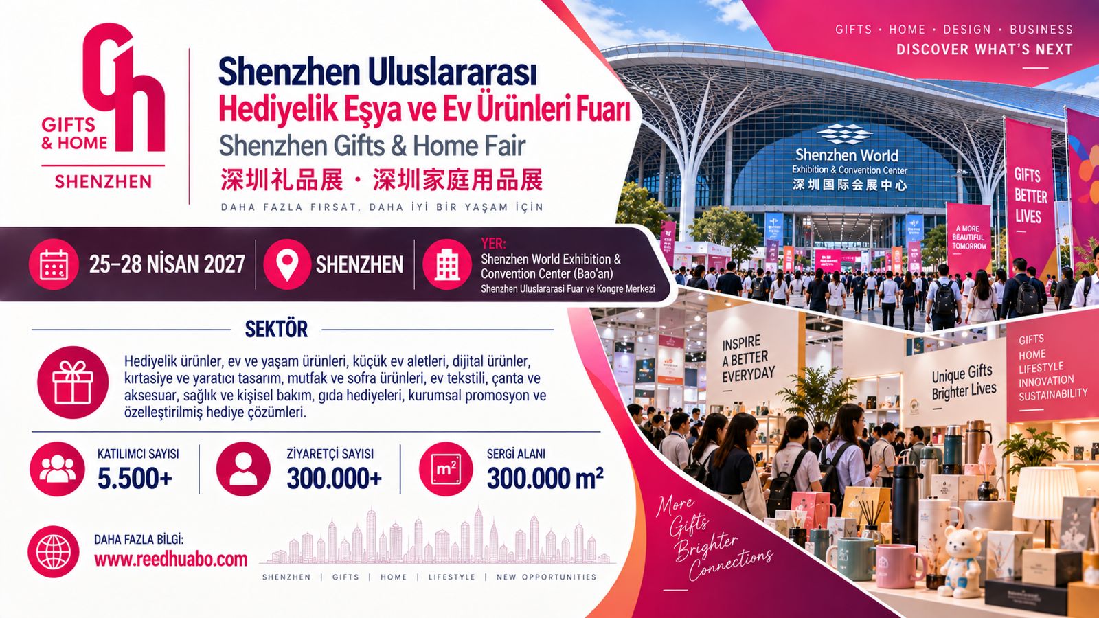 Shenzhen Uluslararası Hediyelik Eşya ve Ev Ürünleri Fuarı