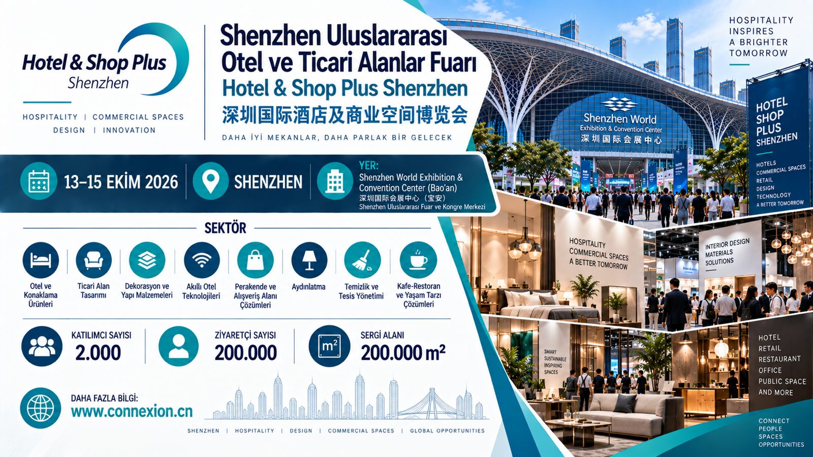 Shenzhen Uluslararası Otel ve Ticari Alanlar Fuarı