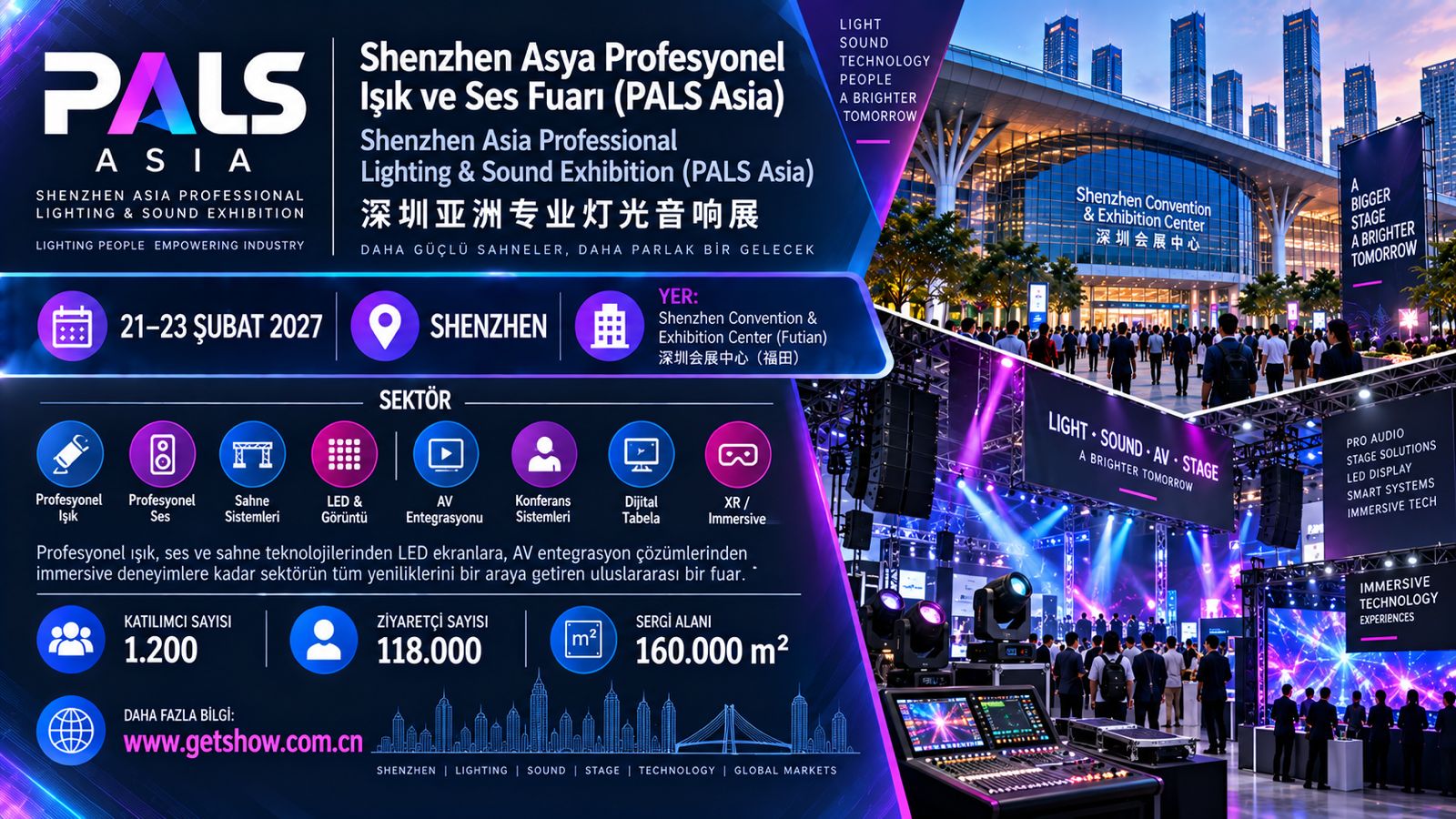 Shenzhen Asya Profesyonel Ses, Işık ve Sahne Teknolojileri Fuarı