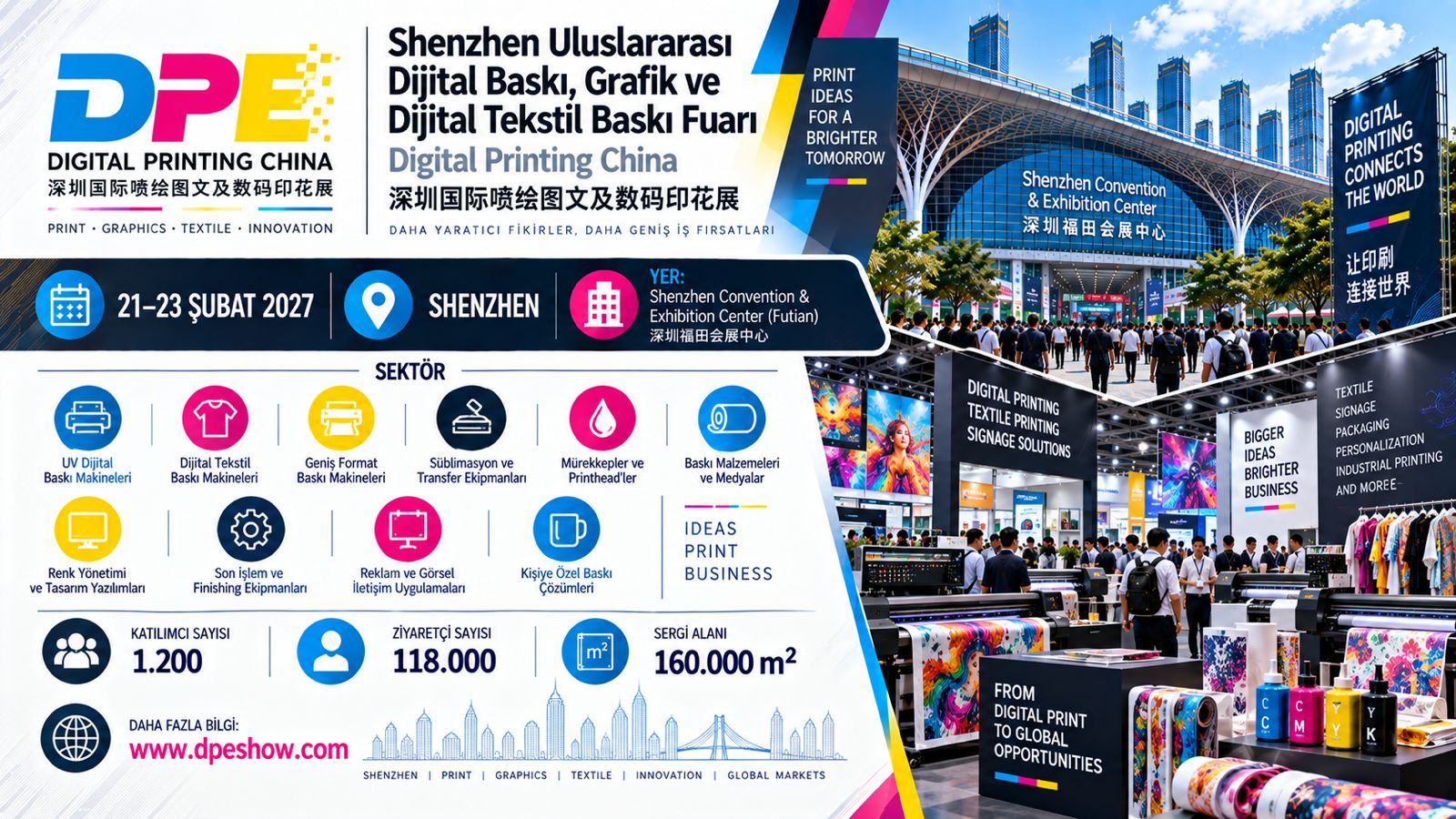 Shenzhen Uluslararası Dijital Baskı, Grafik ve Tekstil Baskı Fuarı