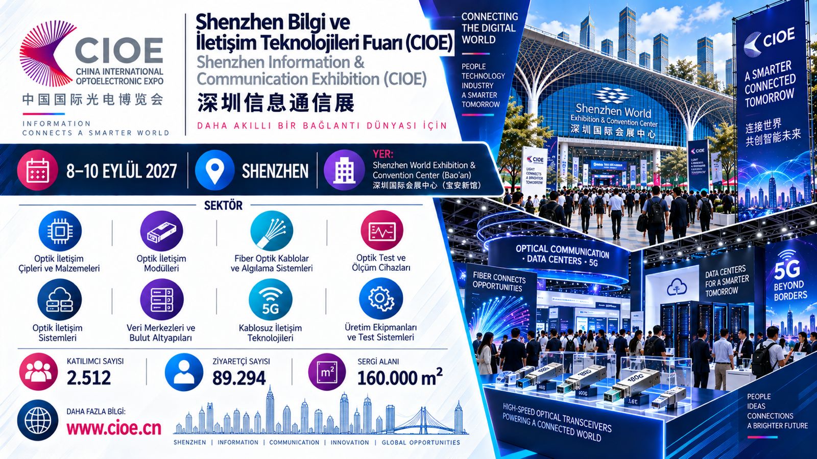 Shenzhen Bilgi ve İletişim Teknolojileri Fuarı