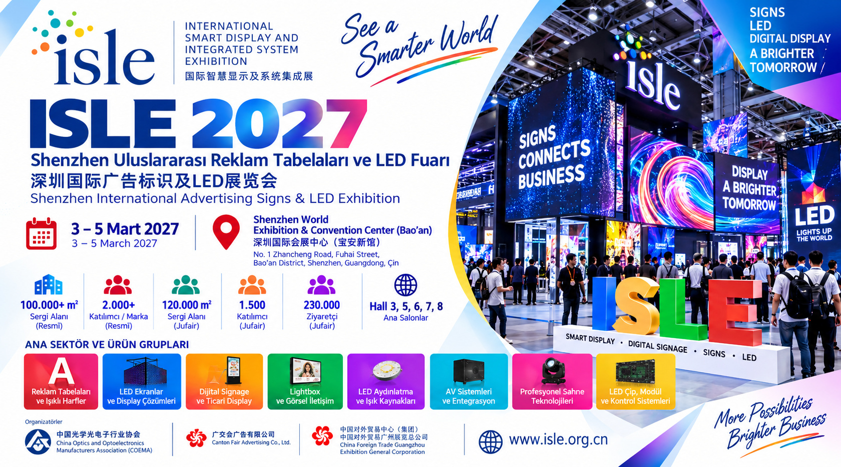 Shenzhen Uluslararası Reklam Tabelaları ve LED Fuarı