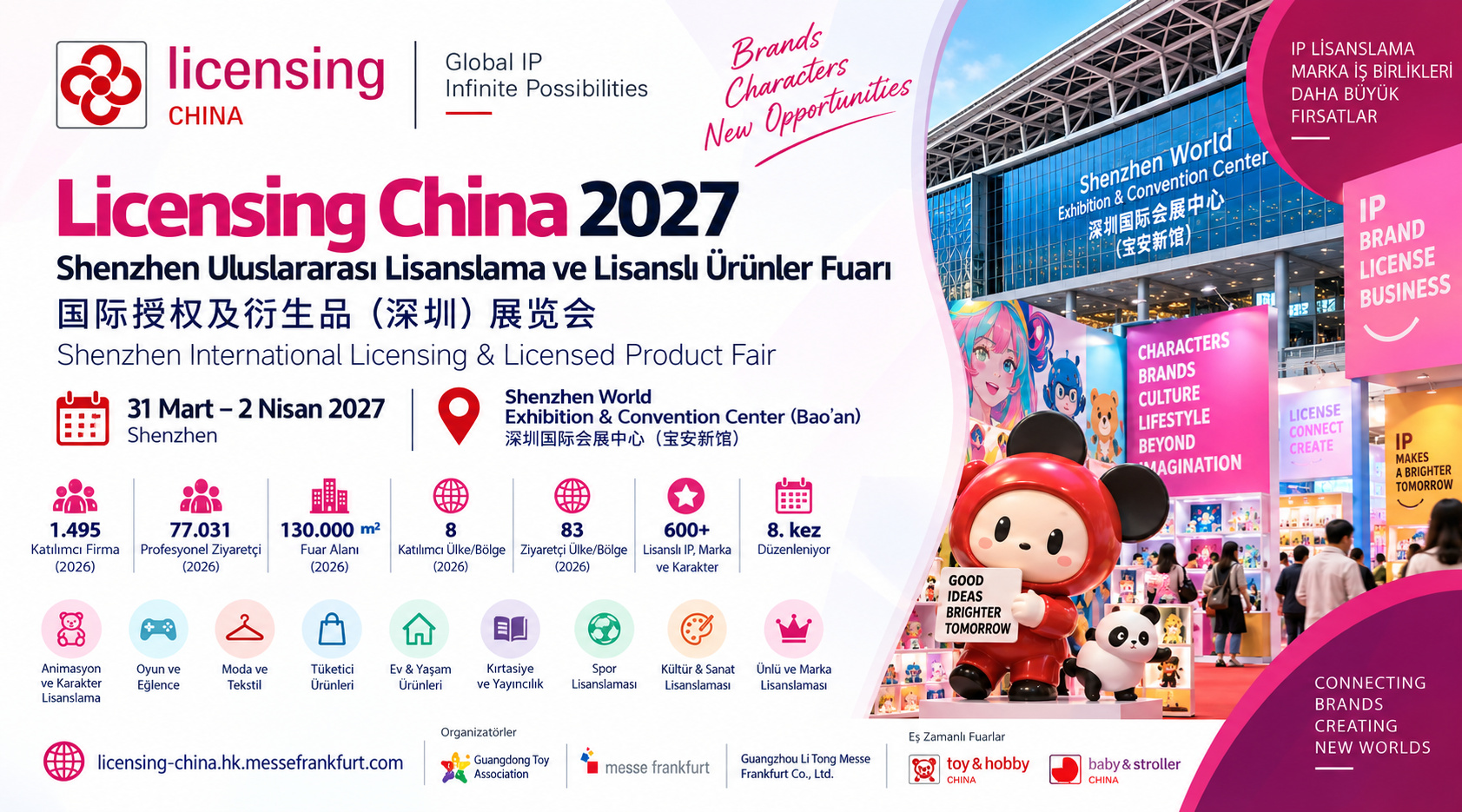 Shenzhen Uluslararası Lisanslama ve Lisanslı Ürünler Fuarı