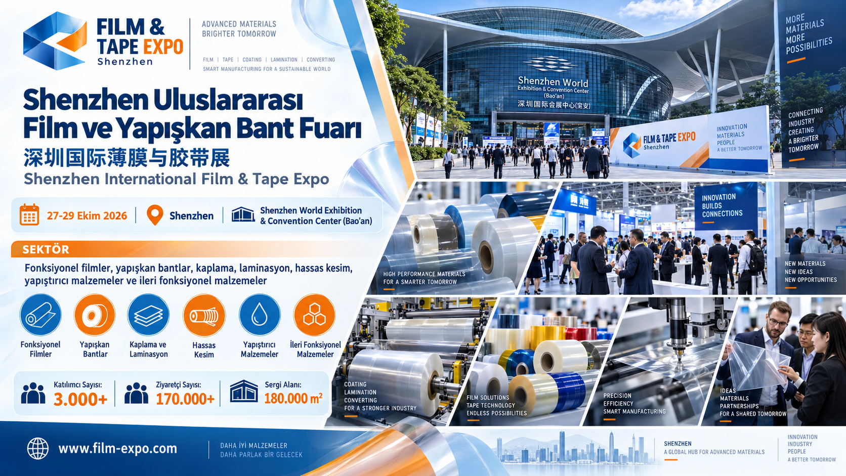 Shenzhen Uluslararası Film ve Yapışkan Bant Fuarı