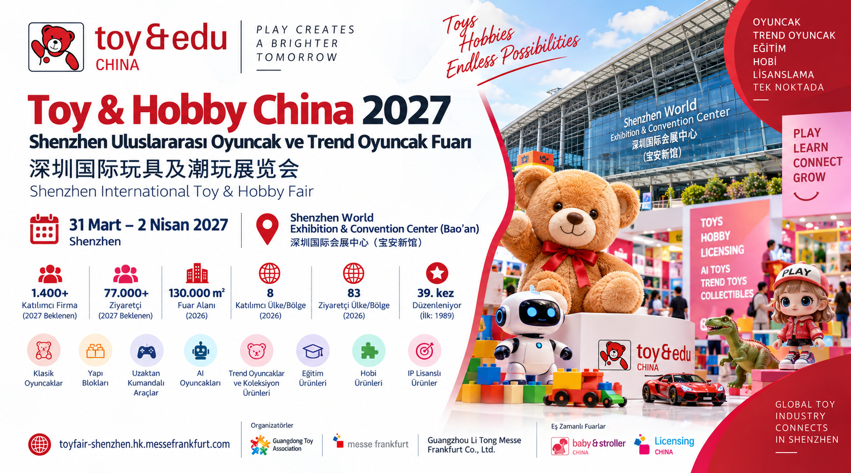 Shenzhen Uluslararası Oyuncak ve Trend Oyuncak Fuarı