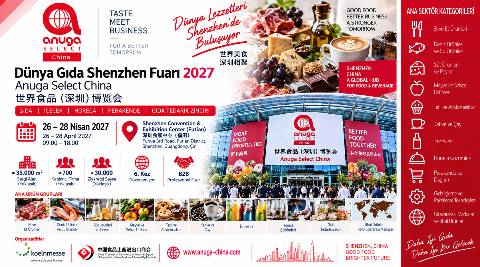 Dünya Gıda Shenzhen Fuarı