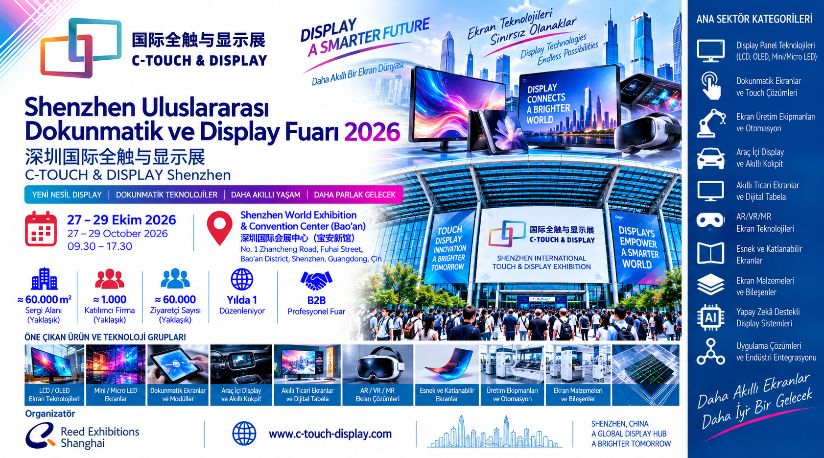 Shenzhen Uluslararası Dokunmatik ve Display Fuarı