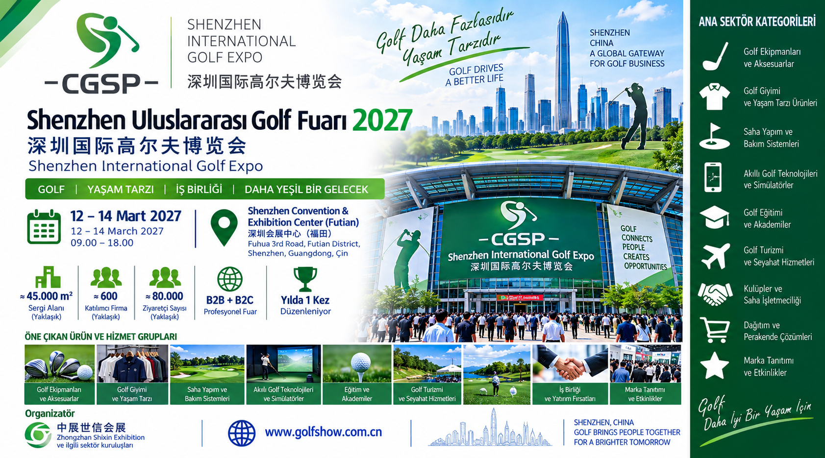 Shenzhen Uluslararası Golf Fuarı