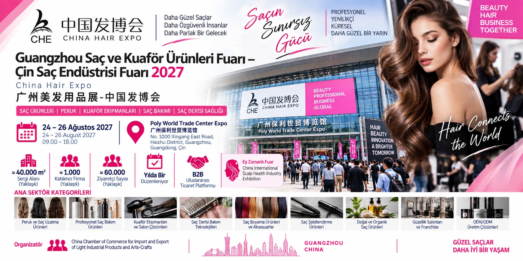 Guangzhou Saç ve Kuaför Ürünleri Fuarı