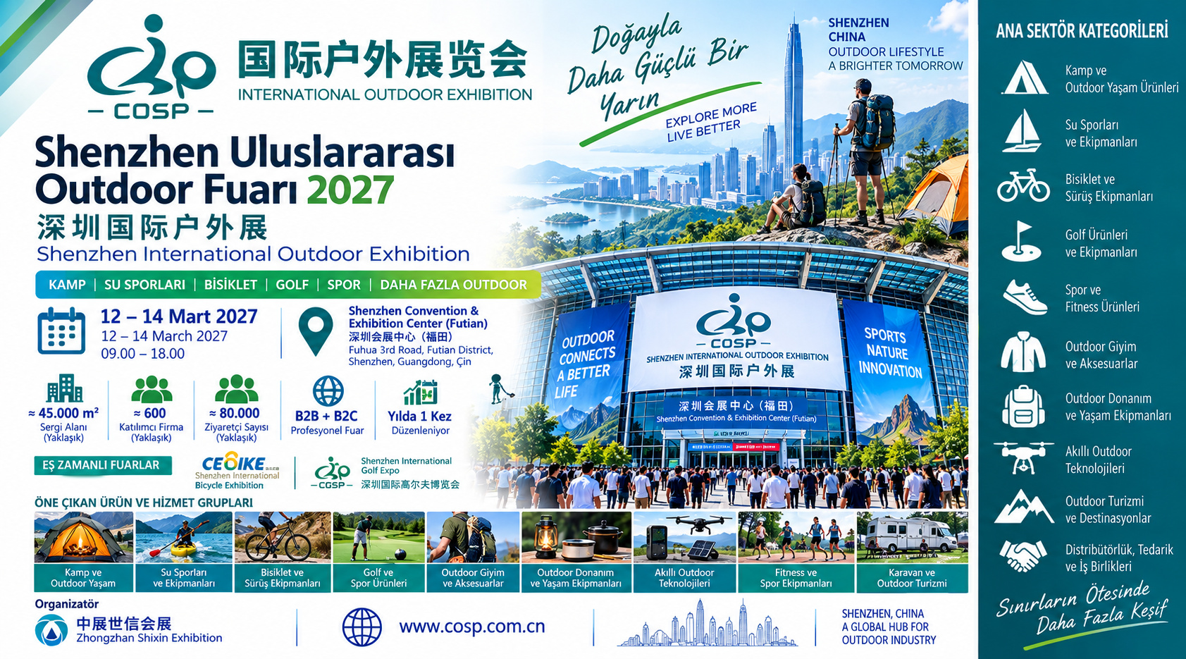 Shenzhen Uluslararası Outdoor Fuarı