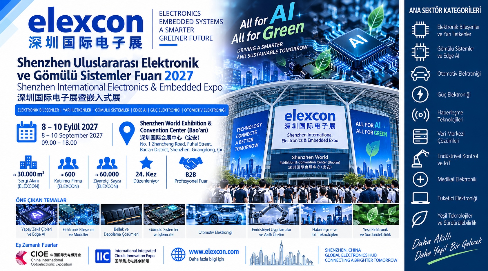 Shenzhen Uluslararası Elektronik ve Gömülü Sistemler Fuarı