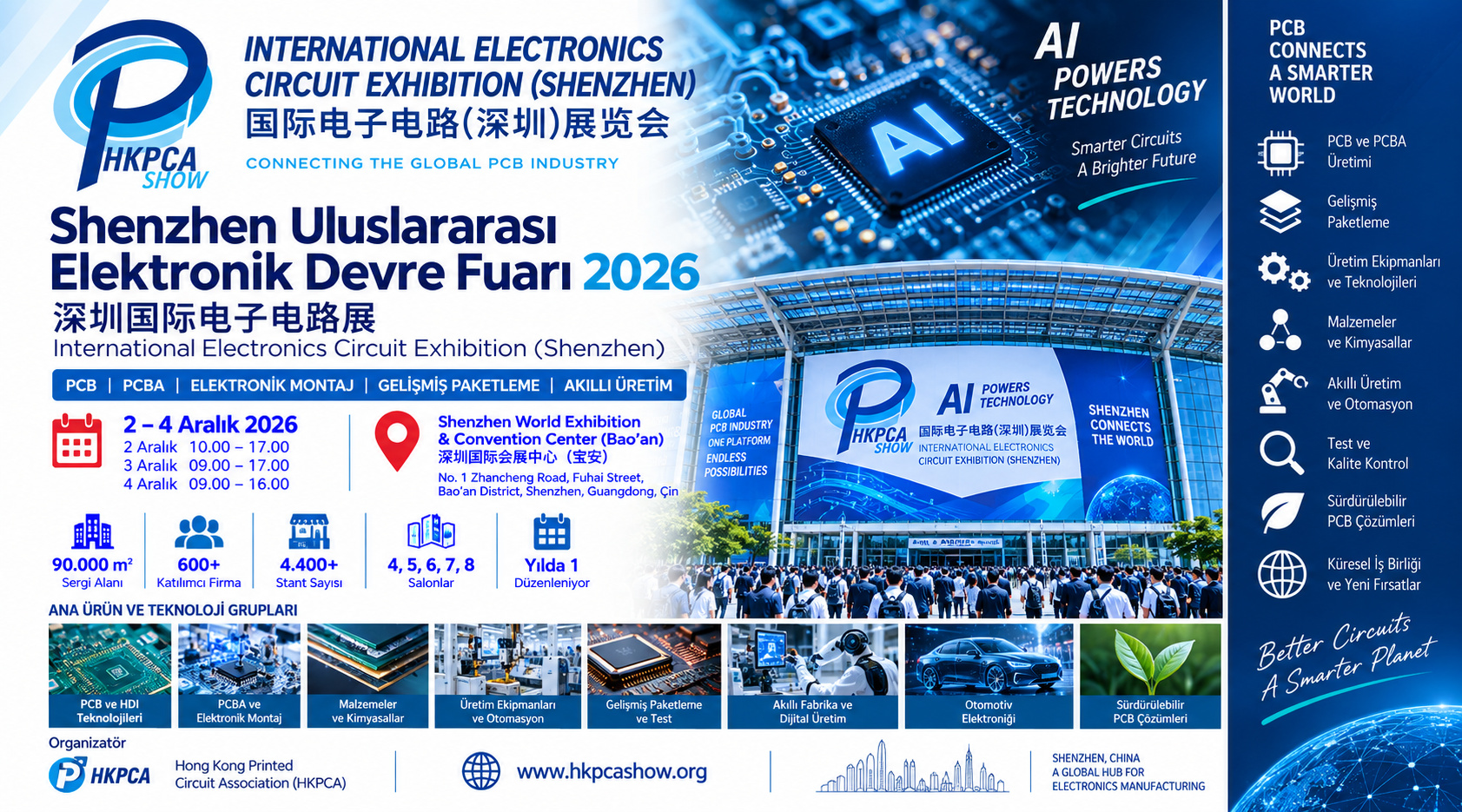 Shenzhen Uluslararası Elektronik Devre Fuarı