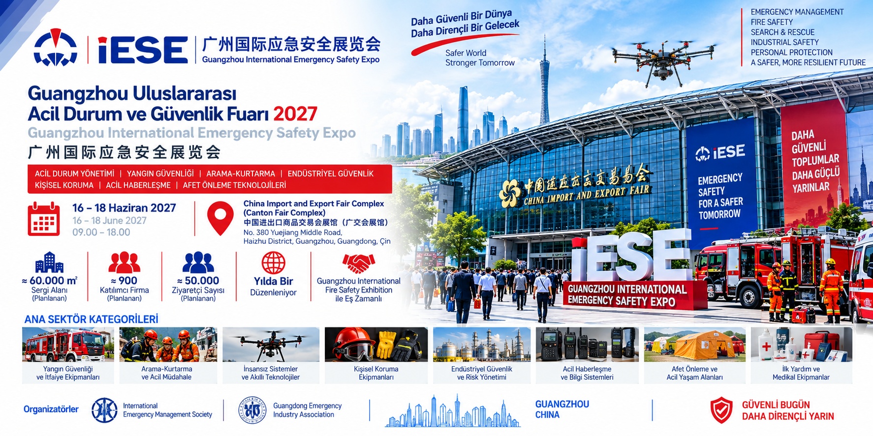 Guangzhou Uluslararası Acil Durum ve Güvenlik Fuarı