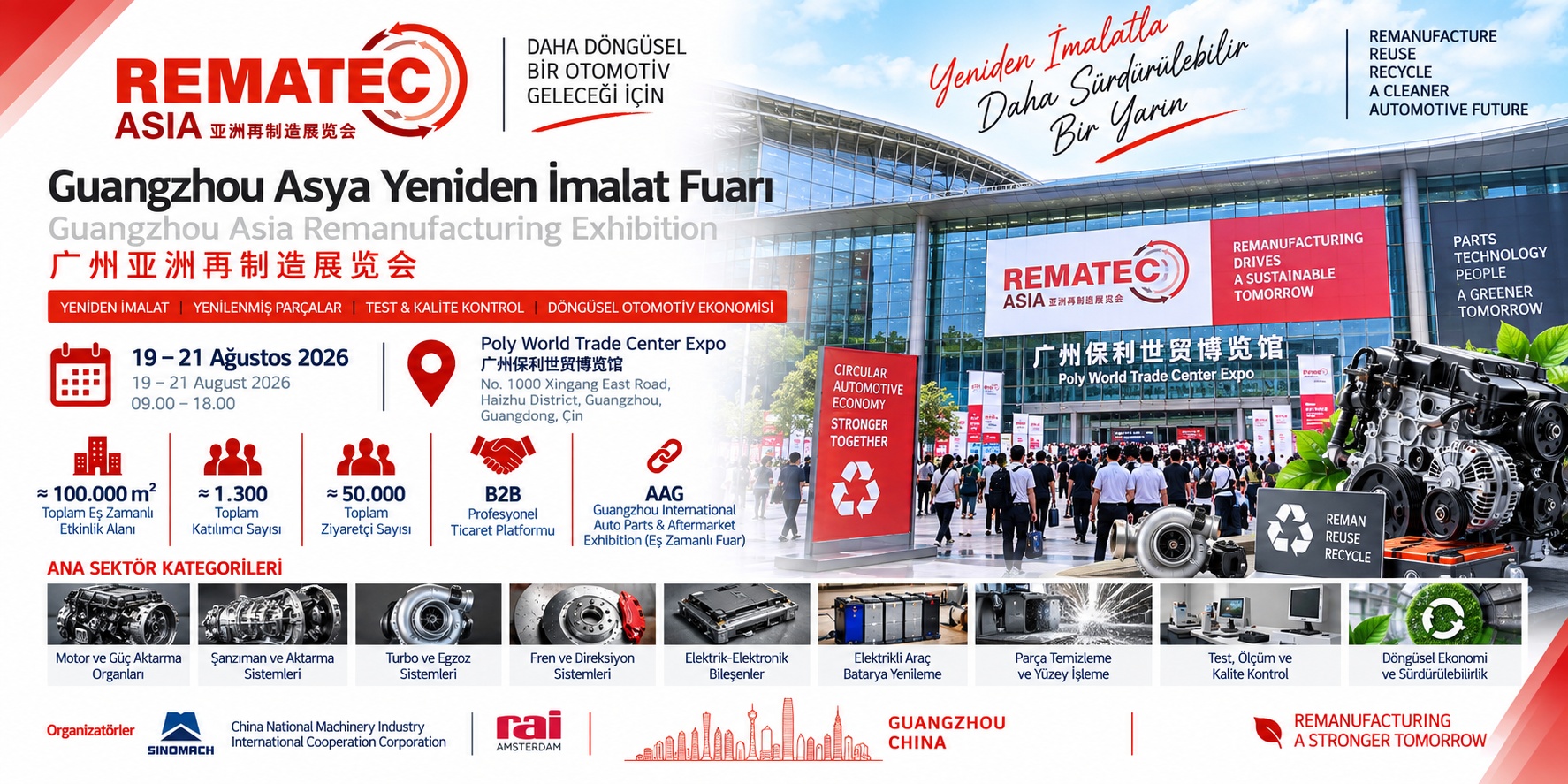Guangzhou Asya Yeniden İmalat Fuarı