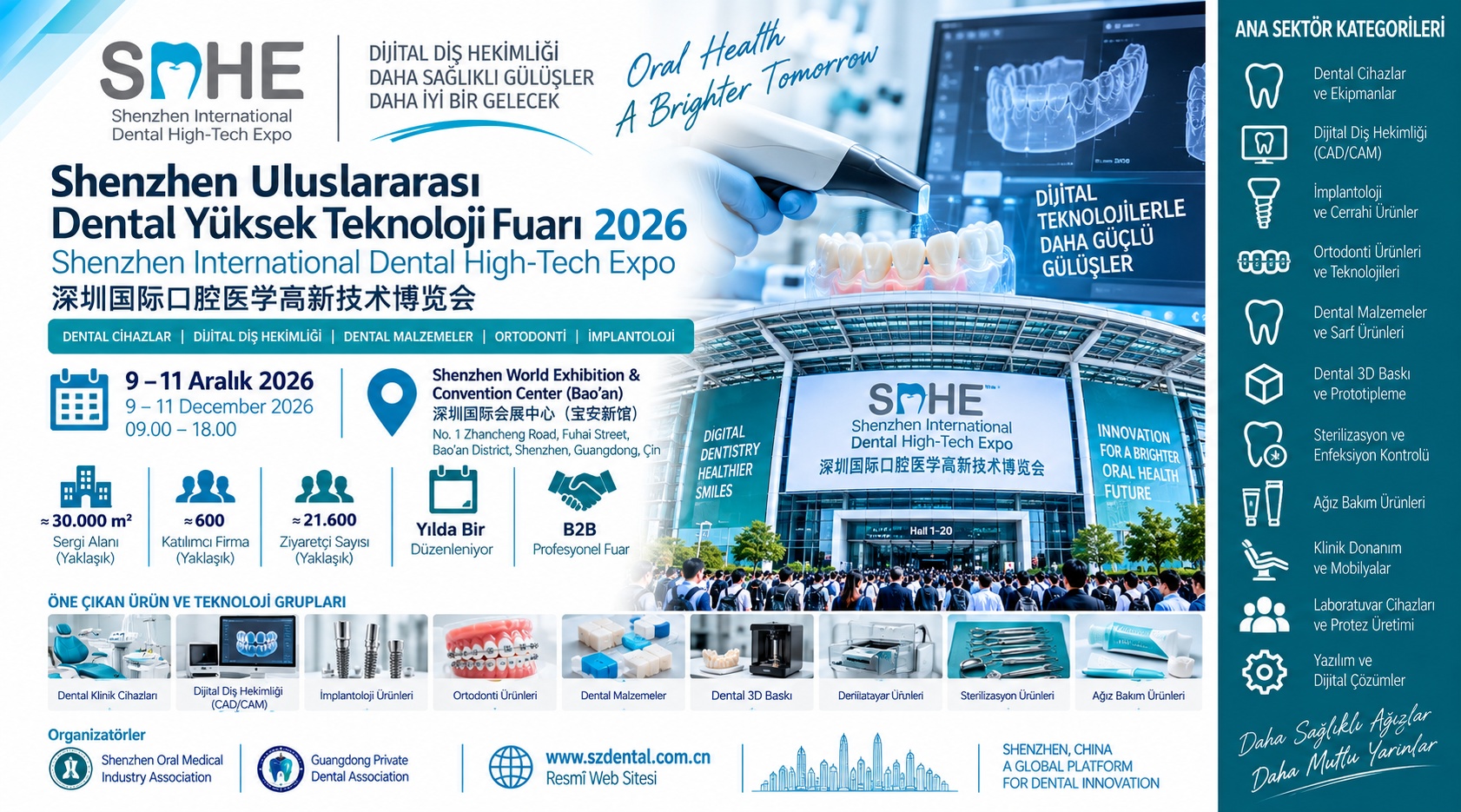 Shenzhen Uluslararası Dental Yüksek Teknoloji Fuarı
