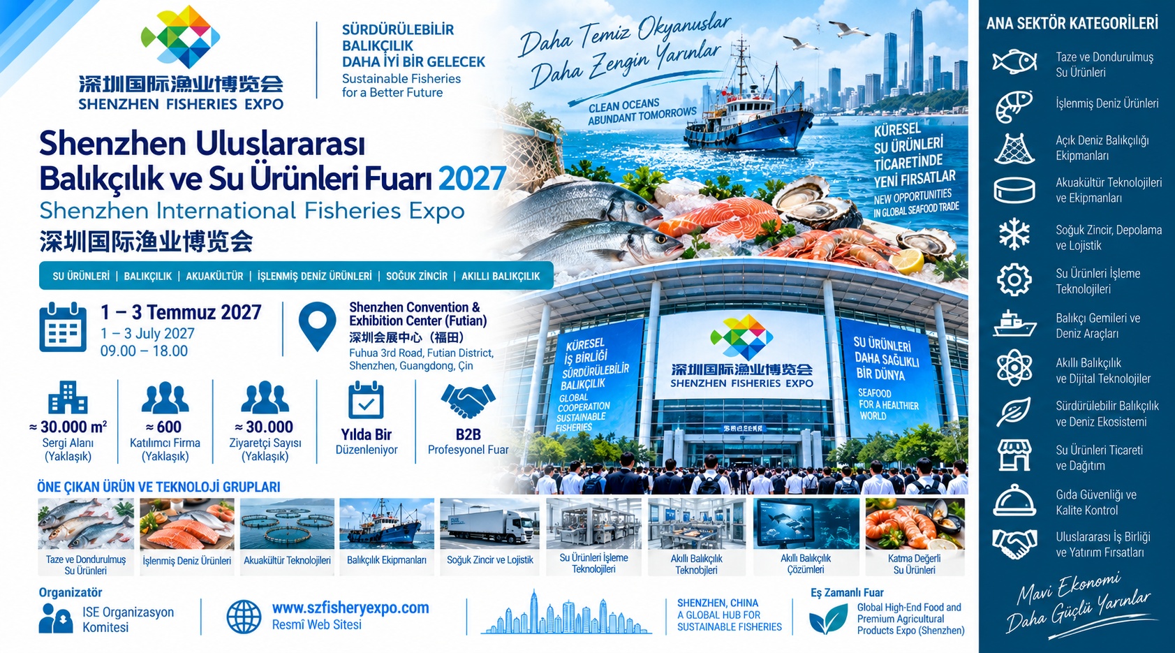 Shenzhen Uluslararası Balıkçılık ve Su Ürünleri Fuarı