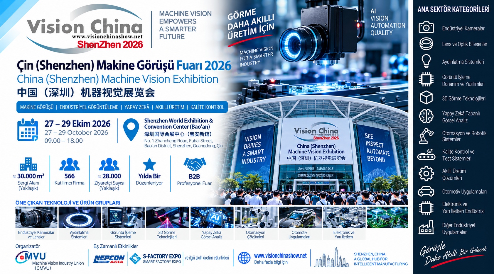 Shenzhen Makine Görüşü Fuarı